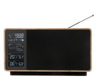 Thomson COSY Głośnik Bluetooth z radiem i stacją pogodową czarny - 1501903 - zdjęcie 1